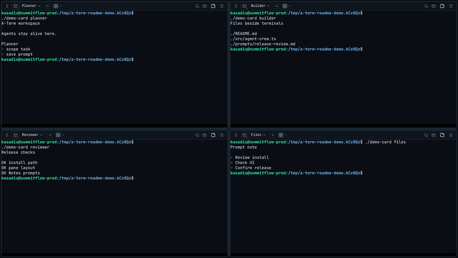 A-Term browser workspace
